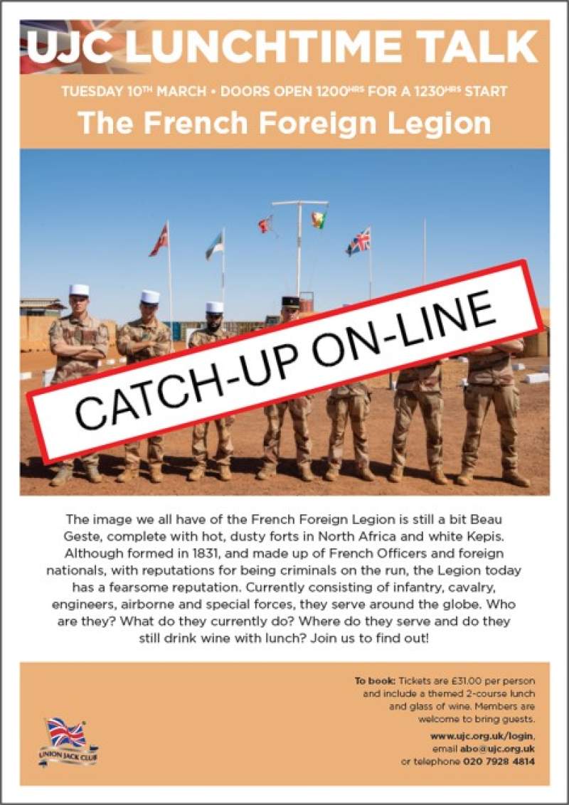 CATCH-UP: The French Foreign Legion poster image