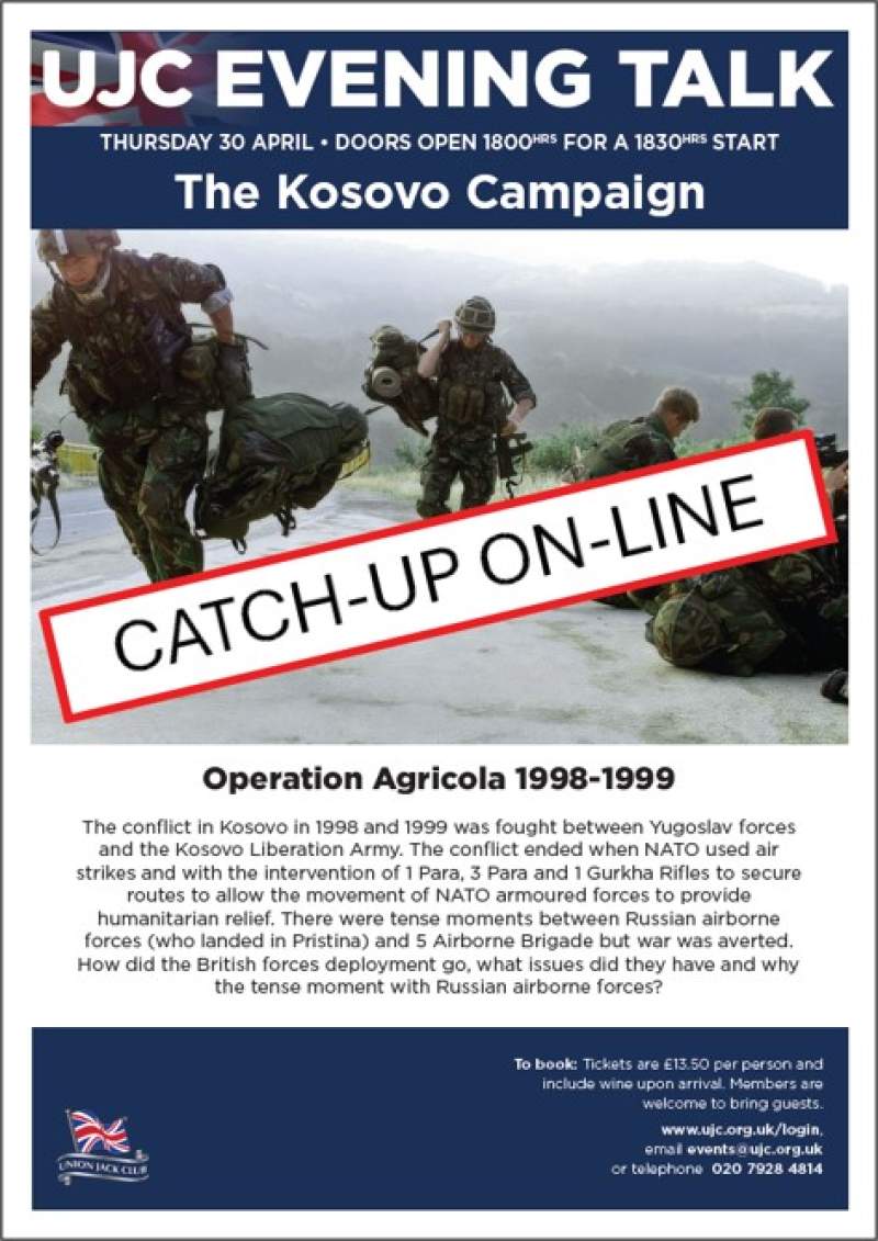 CATCH-UP Operation Agricola 1998-1999, Kosovo poster image