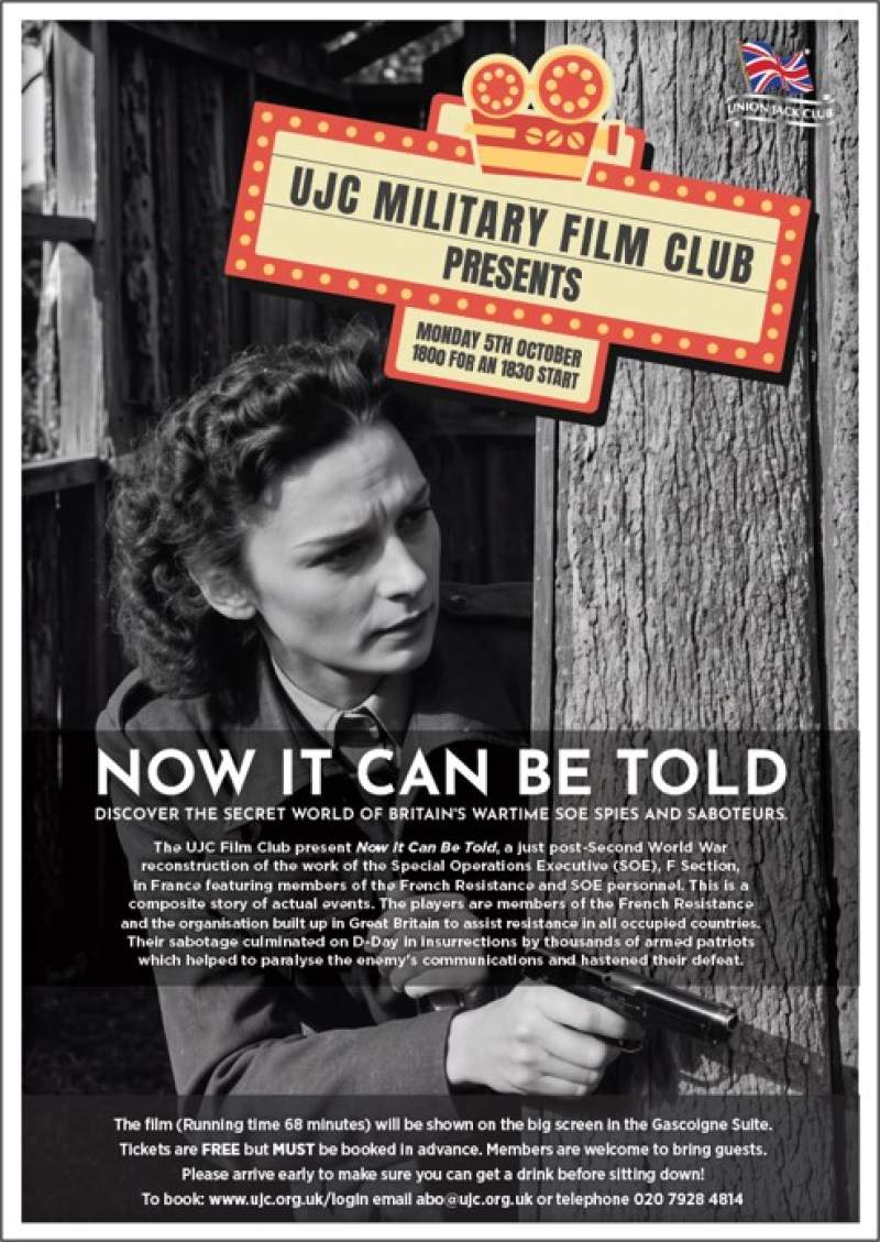 Military Film Club Presents: Now it Can Be Told poster image