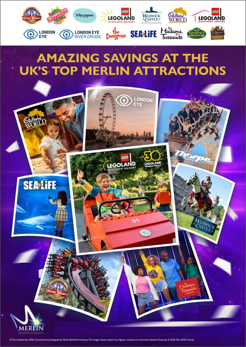 Year Round Special Offers for Top National Merlin Attractions  poster image