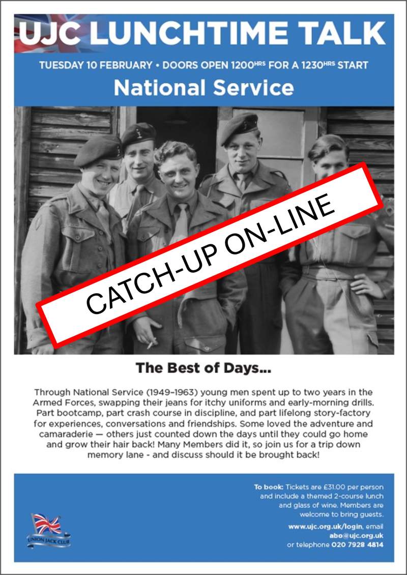CATCH-UP online - National Service poster image