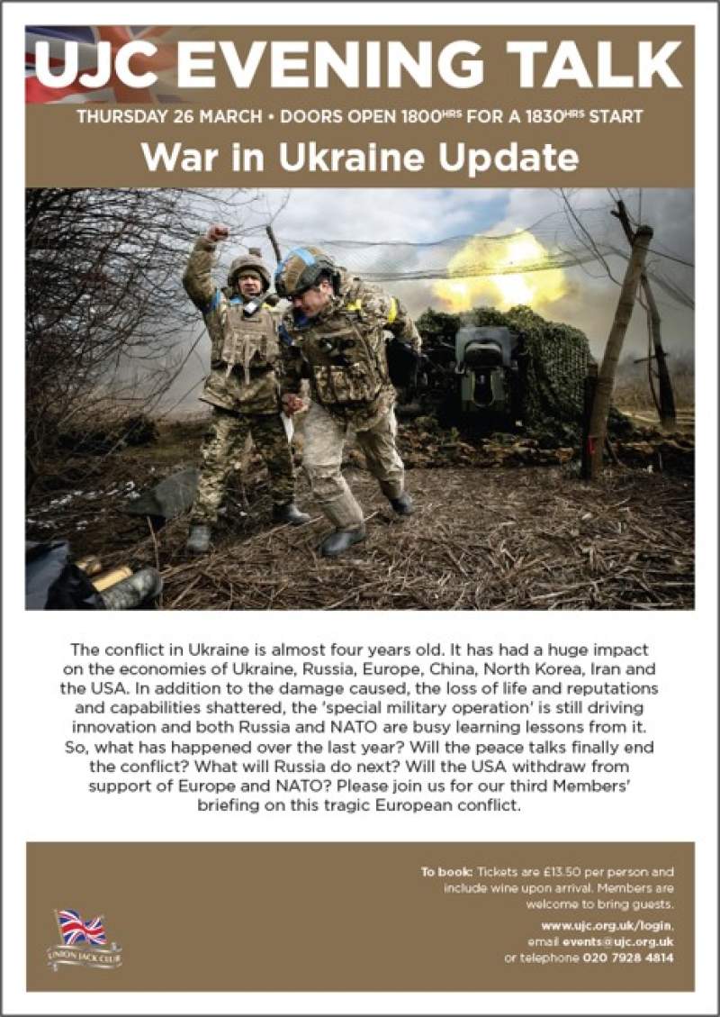 Evening Talk: War in the Ukraine Update poster image