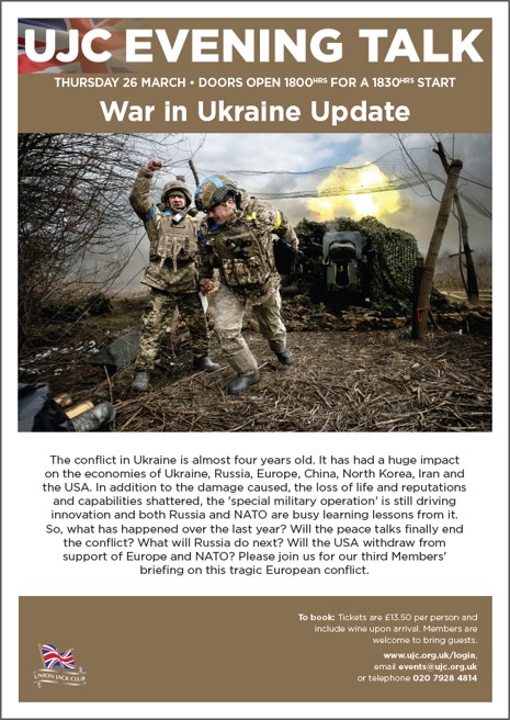 Evening Talk: War in the Ukraine Update